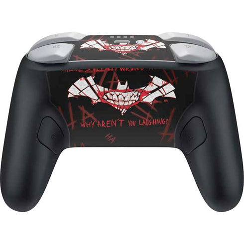 DC Comics The Joker Plenty Wrong With Me Nintendo Switch 2 (2025) Pro Controller Skin