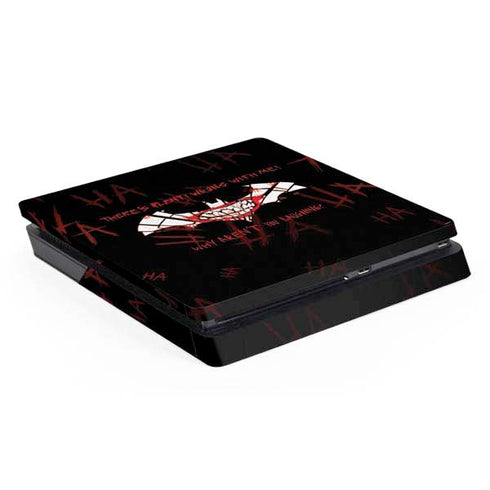 DC Comics The Joker Plenty Wrong With Me PlayStation PS4 Skins