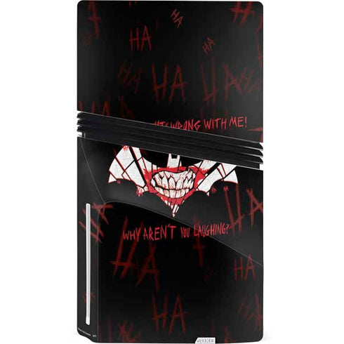 DC Comics The Joker Plenty Wrong With Me PS5 Pro Disk Bundle Skin