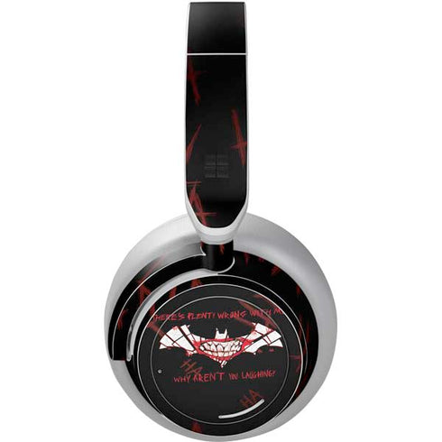 DC Comics The Joker Plenty Wrong With Me Surface Headphones Skin