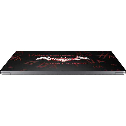 DC Comics The Joker Plenty Wrong With Me Laptop Skins