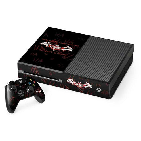 DC Comics The Joker Plenty Wrong With Me Xbox One Console and Controller Bundle Skin