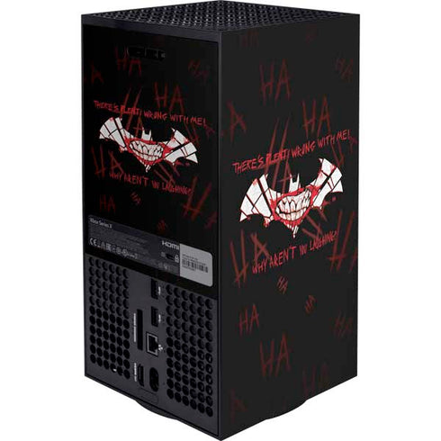 DC Comics The Joker Plenty Wrong With Me XBox Series X Digital Edition Bundle Skin