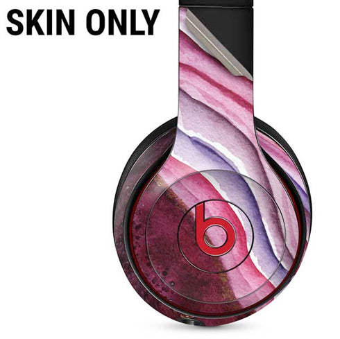 Plum Watercolor Geode Beats Solo 3 Wireless Skin