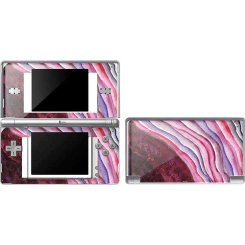 Plum Watercolor Geode Nintendo Skins