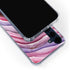 Plum Watercolor Geode Galaxy A55 5G Clear Case