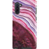 Plum Watercolor Geode Galaxy Cases