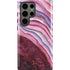 Plum Watercolor Geode Galaxy S23 Ultra Pro Case