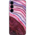 Plum Watercolor Geode Galaxy S25 Skin