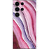 Plum Watercolor Geode Galaxy S24 Ultra Skin