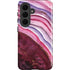 Plum Watercolor Geode Galaxy S26 Plus Impact Case