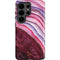 Plum Watercolor Geode Galaxy S26 Ultra Impact Case