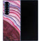 Plum Watercolor Geode Galaxy Z Fold6 Skin
