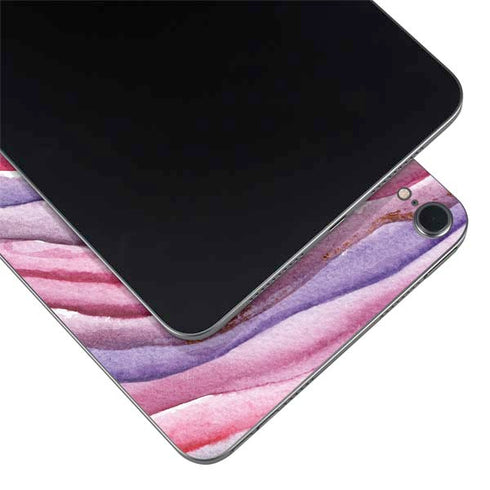 Plum Watercolor Geode Apple iPad Mini Skin