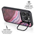 Plum Watercolor Geode iPhone 13 Pro Kickstand Case