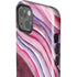 Plum Watercolor Geode iPhone 15 Impact Case