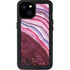 Plum Watercolor Geode iPhone 15 Plus Waterproof Case