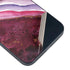 Plum Watercolor Geode iPhone 15 Skin