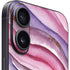 Plum Watercolor Geode iPhone 16 Plus Skin