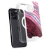 Plum Watercolor Geode iPhone 16 Pro MagSafe Case