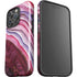 Plum Watercolor Geode iPhone 16 Pro Max Impact Case