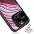 Plum Watercolor Geode iPhone 16 Pro Max Kickstand Case