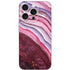 Plum Watercolor Geode iPhone 16 Pro Skin