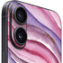 Plum Watercolor Geode iPhone 16 Skin