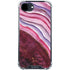 Plum Watercolor Geode iPhone 16e Clear Case