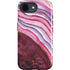 Plum Watercolor Geode iPhone 16e Impact Case