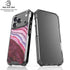 Plum Watercolor Geode iPhone 18 Pro Clear Case