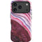 Plum Watercolor Geode iPhone 18 Pro Impact Case