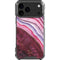 Plum Watercolor Geode iPhone 18 Pro Max Clear Case