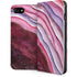 Plum Watercolor Geode iPhone Cases