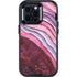 Plum Watercolor Geode Otterbox Defender iPhone Skin