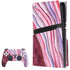 Plum Watercolor Geode PS5 Pro Disk Bundle Skin