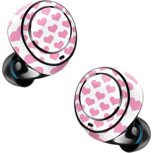 Plush Pink Hearts Amazon Echo Buds Skin