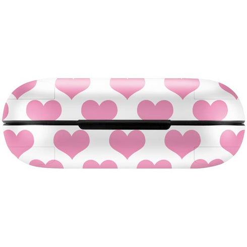 Plush Pink Hearts Amazon Echo Buds Skin