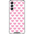 Plush Pink Hearts Gabb Phone 4 Clear Case