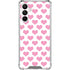 Plush Pink Hearts Galaxy A16 5G Clear Case