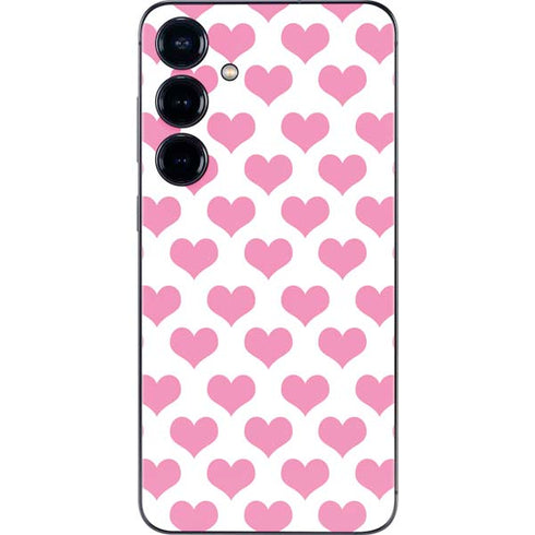 Plush Pink Hearts Galaxy A16 5G Skin