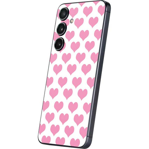 Plush Pink Hearts Galaxy A16 5G Skin