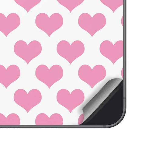 Plush Pink Hearts Galaxy A16 5G Skin
