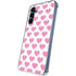 Plush Pink Hearts Galaxy A35 5G Clear Case