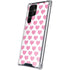 Plush Pink Hearts Galaxy S22 Ultra Clear Case