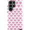 Plush Pink Hearts Galaxy S23 Ultra Pro Case