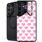 Plush Pink Hearts Galaxy S24 FE Kickstand Case