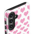 Plush Pink Hearts Galaxy S25 Impact Case