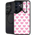 Plush Pink Hearts Galaxy S24 Kickstand Case