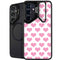 Plush Pink Hearts Galaxy S25 Plus Kickstand Case